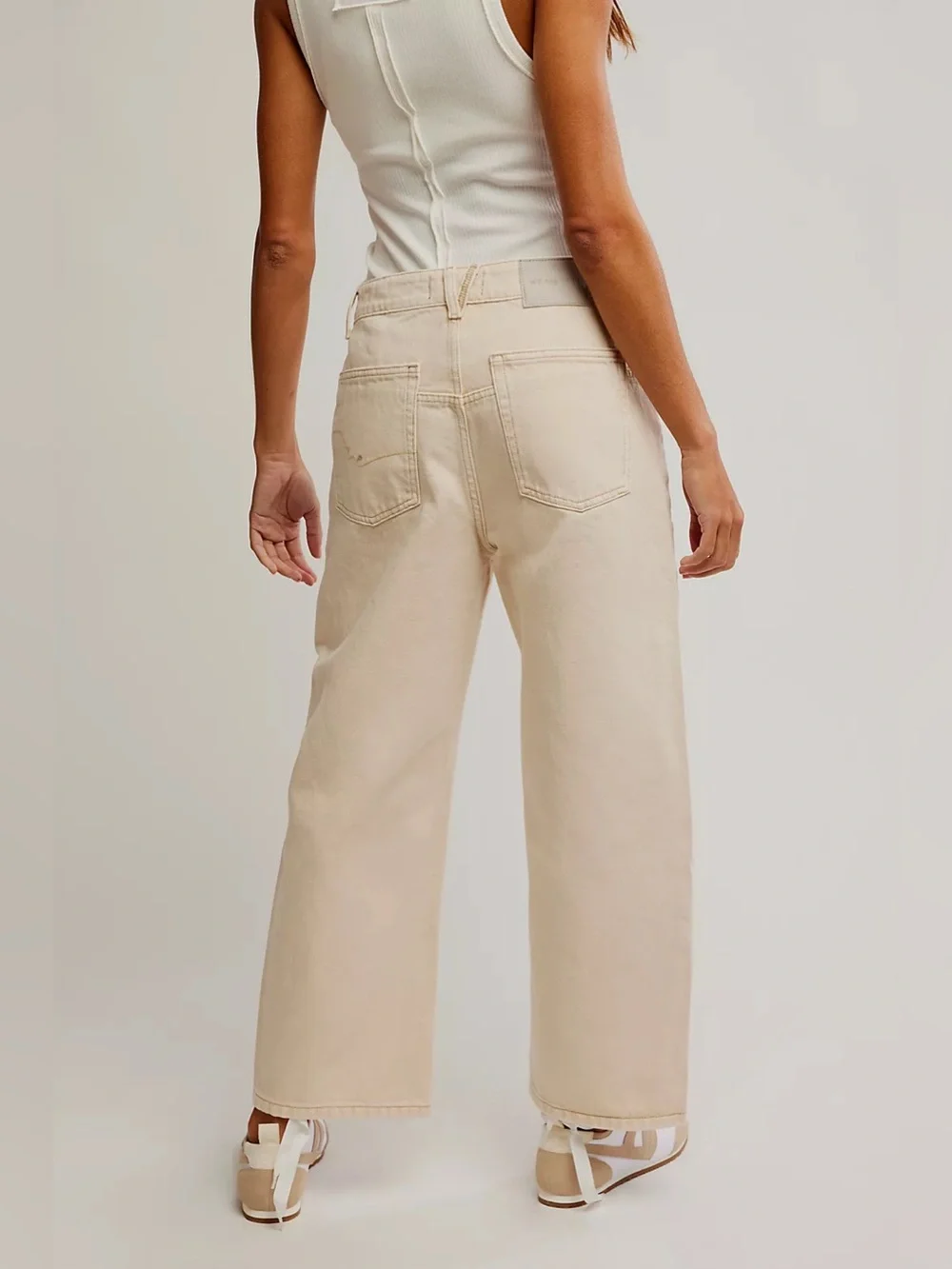 Like New Free People We The Free Deep Trance Dropped Boyfriend Barrel Jeans